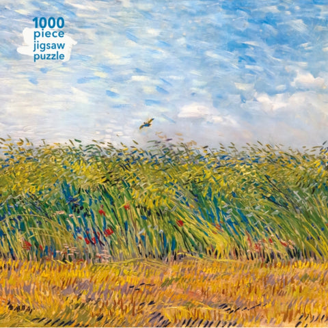 Adult Jigsaw Puzzle: Vincent Van Gogh Wheat Field with Lark (1,000 pieces)